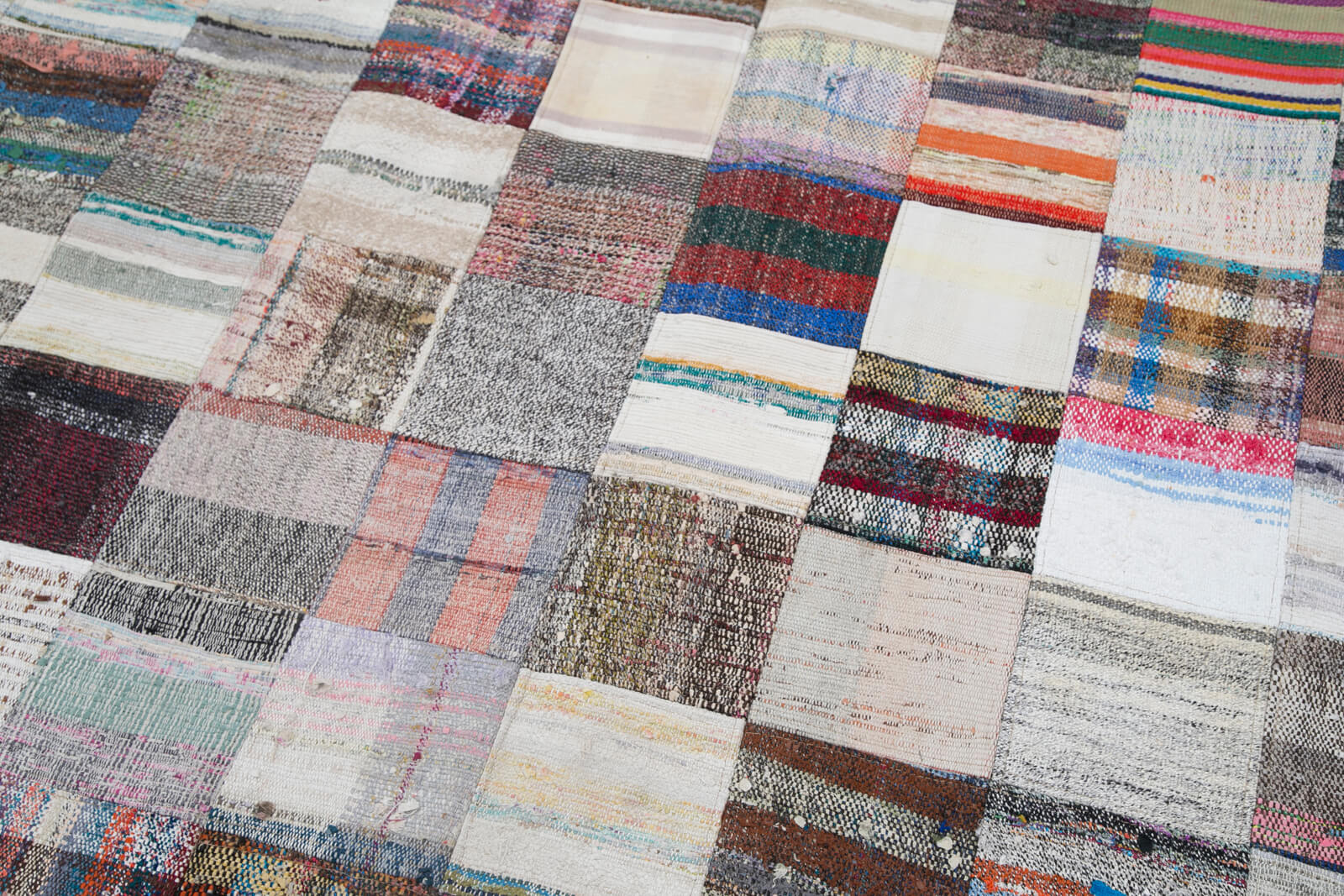 8x10 Multicolor Kilim Patchwork Rug - 30424
