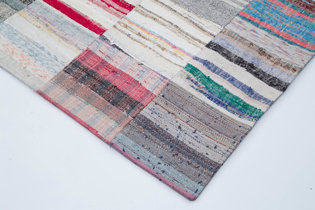 8x10 Multicolor Kilim Patchwork Rug - 30425