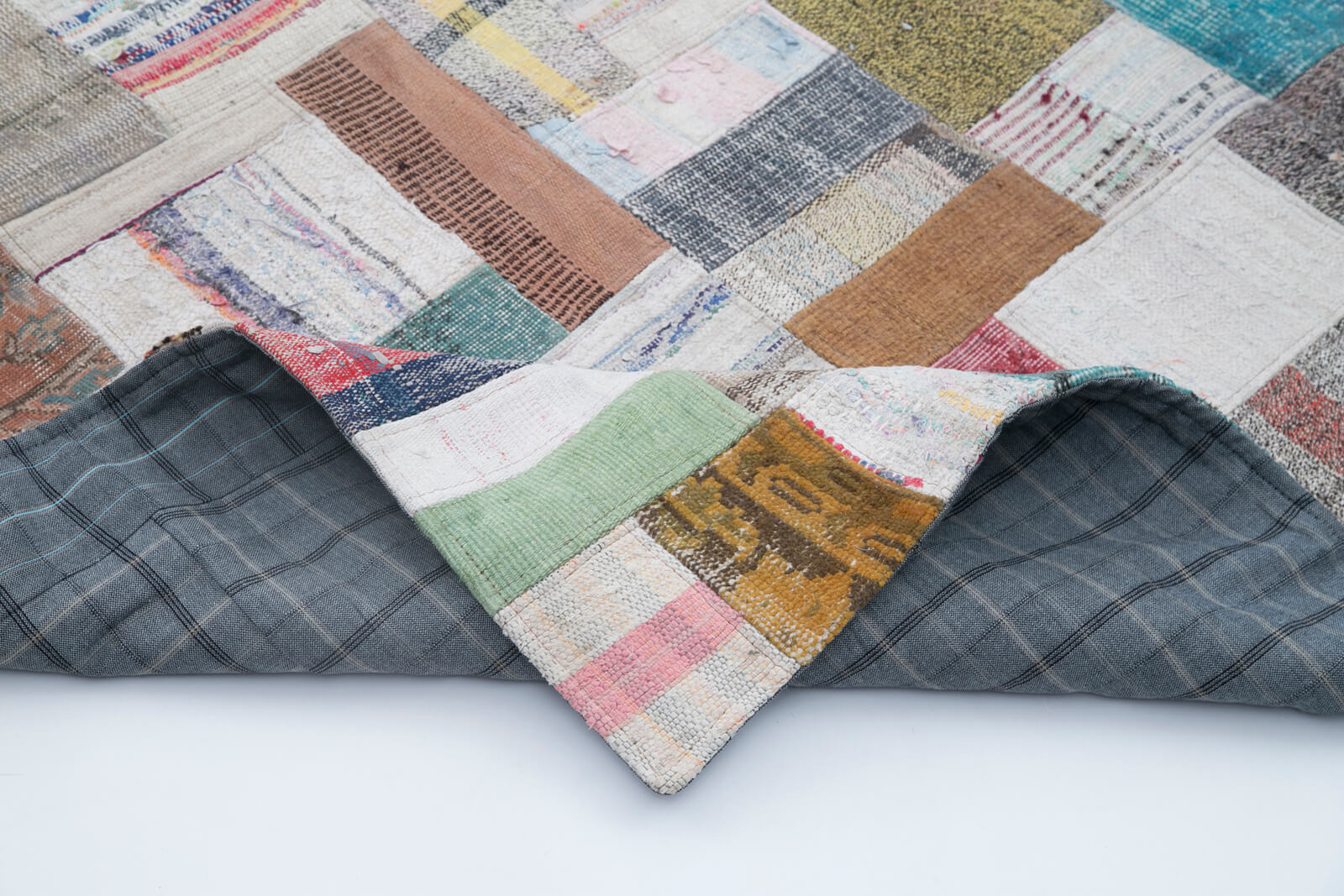 8x10 Multicolor Kilim Patchwork Rug - 30426