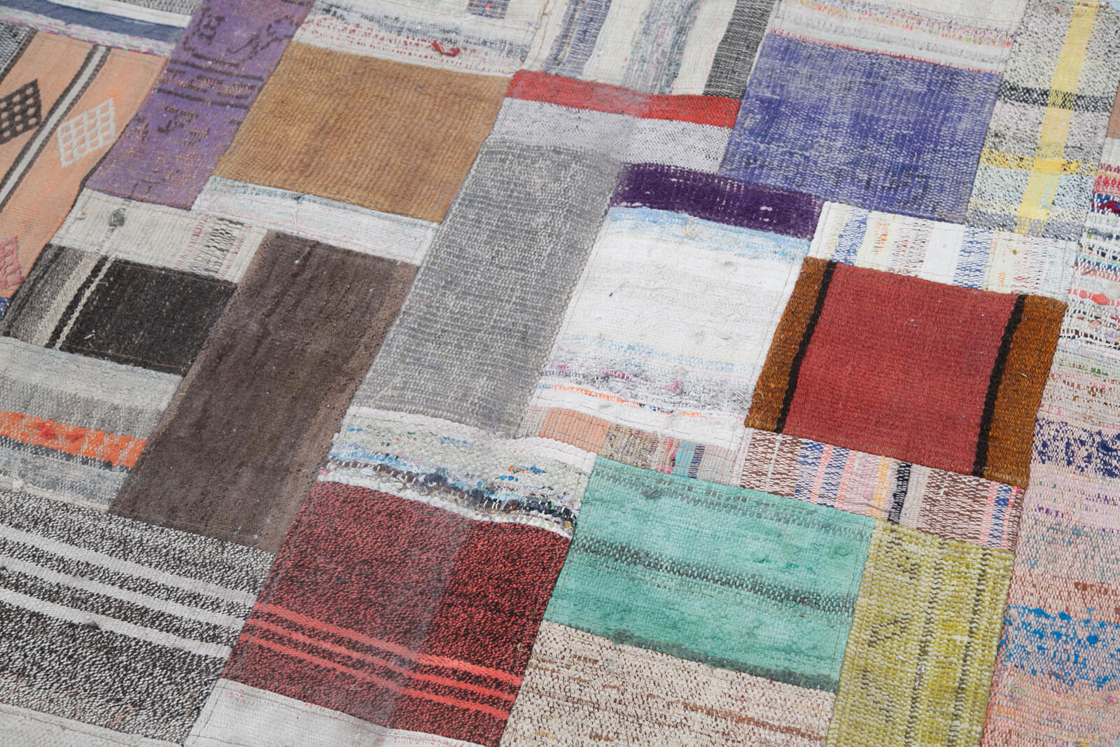 8x10 Multicolor Kilim Patchwork Rug - 30426