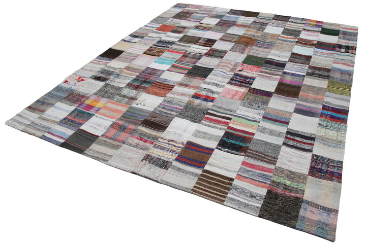 8x10 Multicolor Kilim Patchwork Rug - 30427