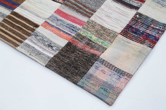 8x10 Multicolor Kilim Patchwork Rug - 30427