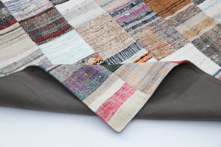 8x10 Multicolor Kilim Patchwork Rug - 30427