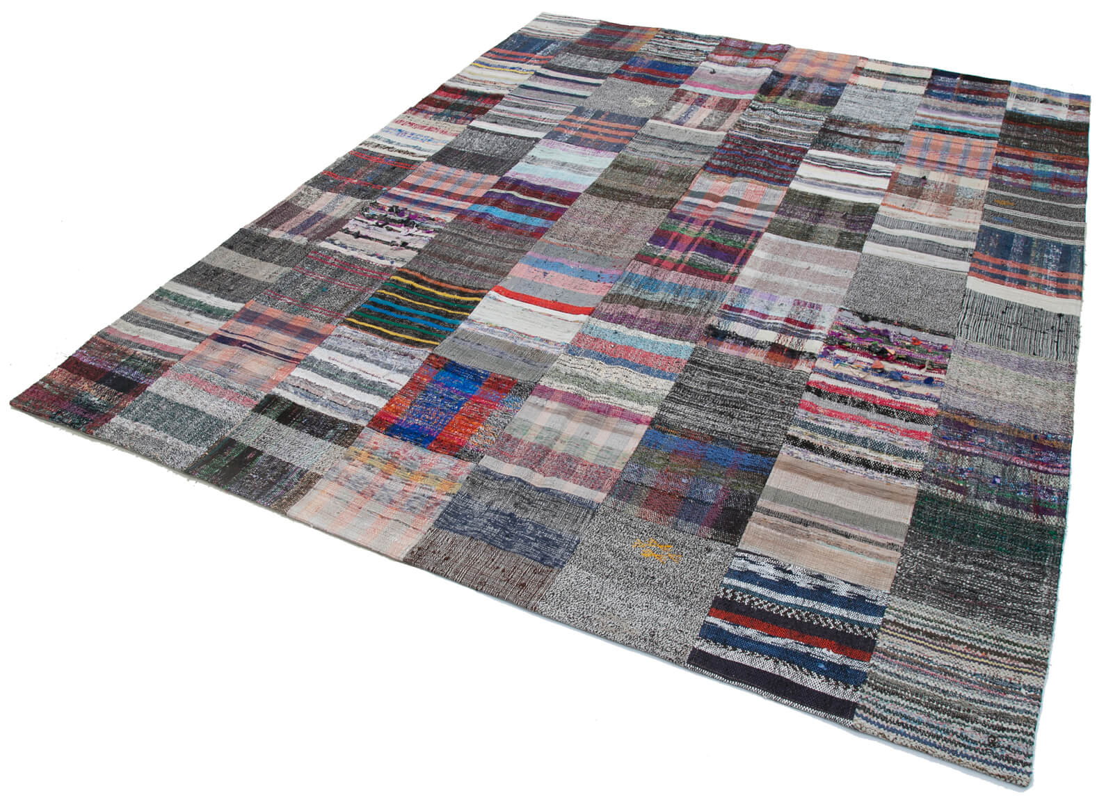 8x10 Multicolor Kilim Patchwork Rug - 30428