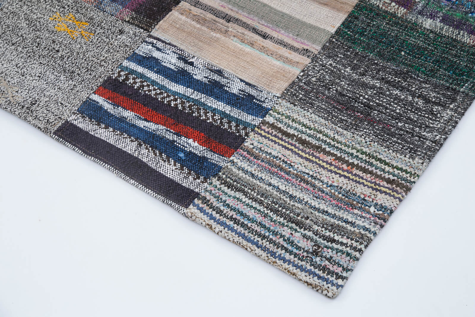 8x10 Multicolor Kilim Patchwork Rug - 30428
