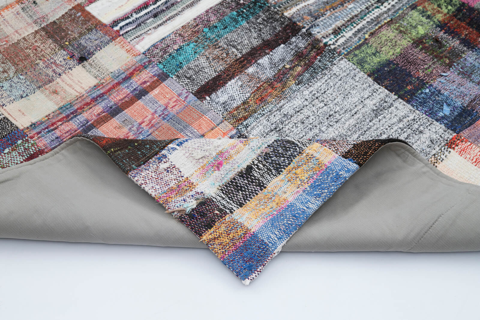 8x10 Multicolor Kilim Patchwork Rug - 30428