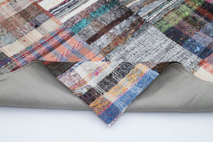 8x10 Multicolor Kilim Patchwork Rug - 30428