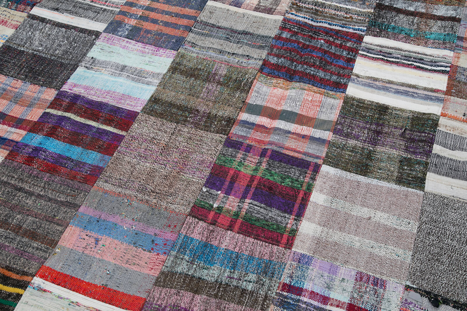 8x10 Multicolor Kilim Patchwork Rug - 30428