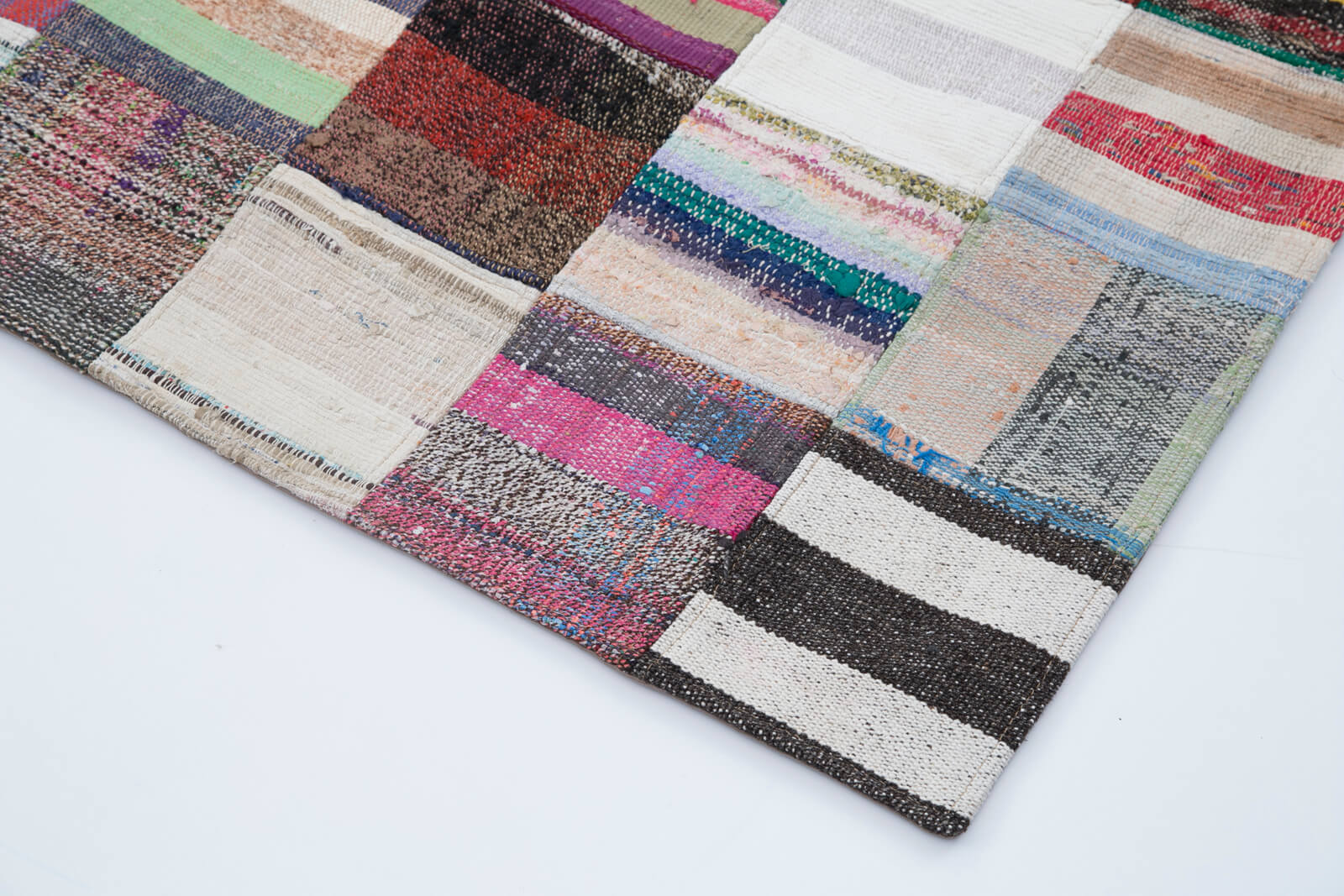 8x10 Multicolor Kilim Patchwork Rug - 30430