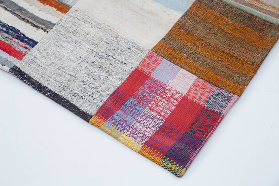 8x10 Multicolor Kilim Patchwork Rug - 30431