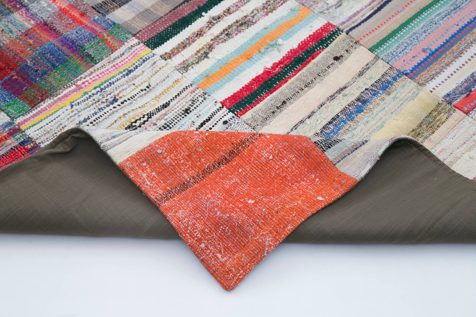 8x10 Multicolor Kilim Patchwork Rug - 30431