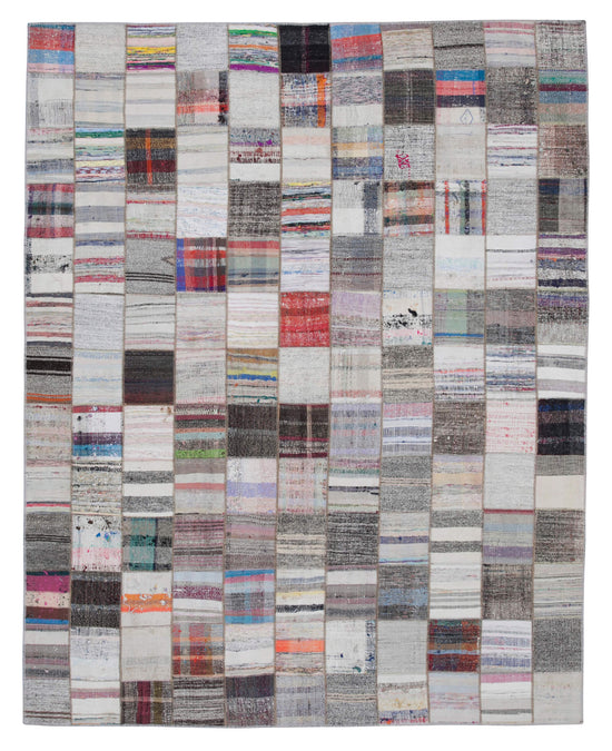 8x10 Multicolor Kilim Patchwork Rug - 30432