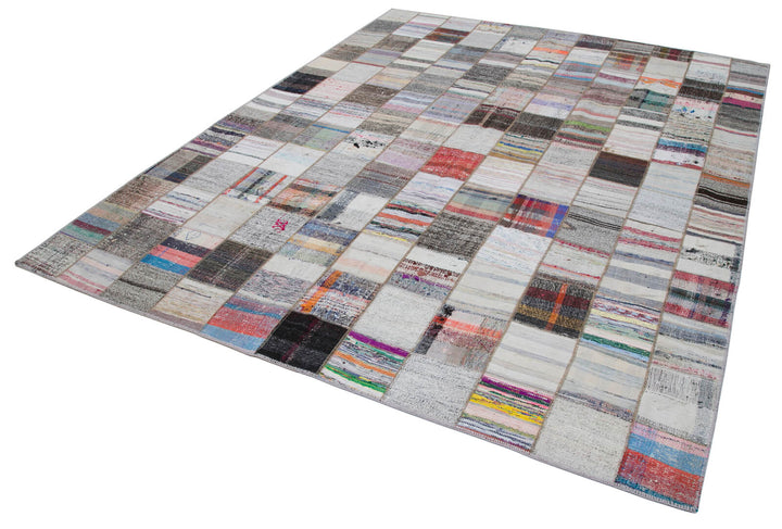 8x10 Multicolor Kilim Patchwork Rug - 30432
