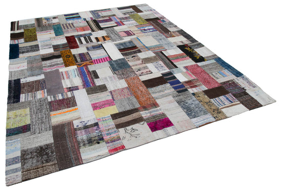 8x10 Multicolor Kilim Patchwork Rug - 30433