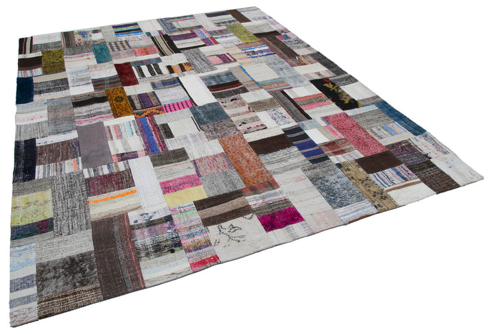 8x10 Multicolor Kilim Patchwork Rug - 30433