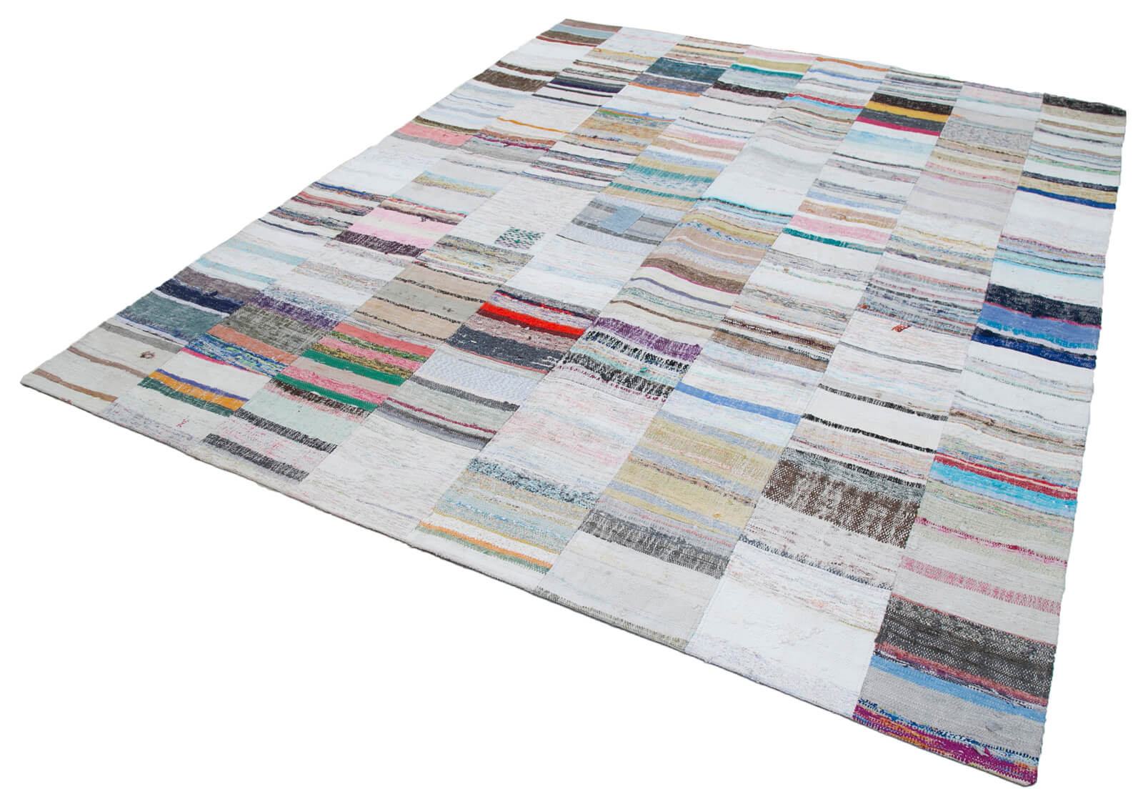 8x10 Multicolor Kilim Patchwork Rug - 30434