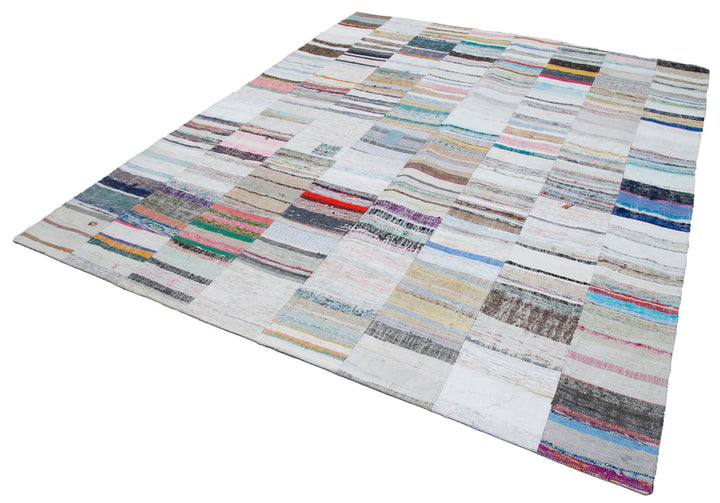 8x10 Multicolor Kilim Patchwork Rug - 30434
