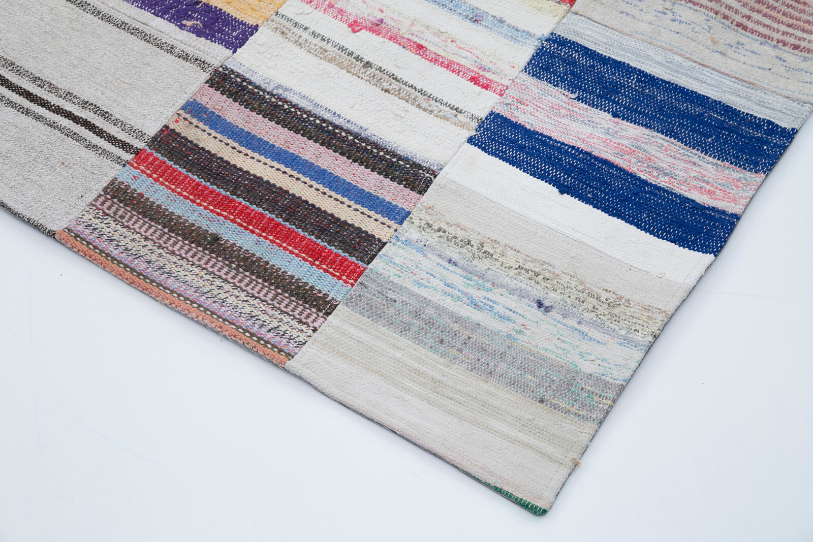 8x10 Multicolor Kilim Patchwork Rug - 30435