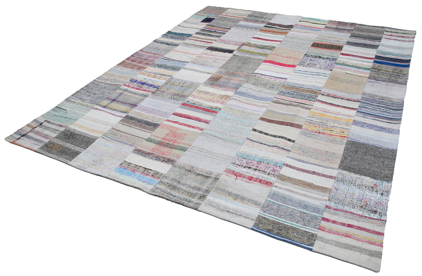 8x10 Multicolor Kilim Patchwork Rug - 30436