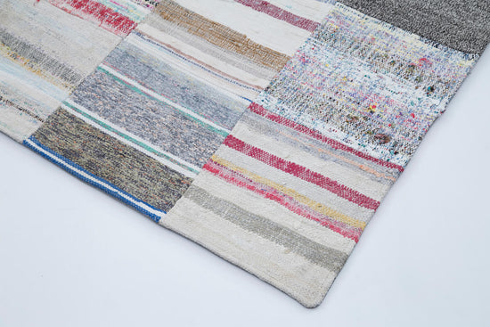 8x10 Multicolor Kilim Patchwork Rug - 30436