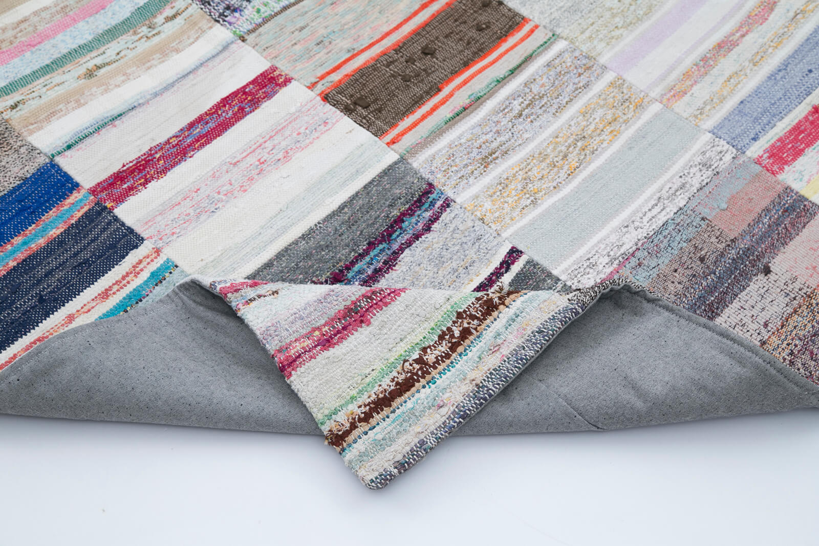 8x10 Multicolor Kilim Patchwork Rug - 30436