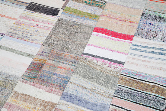8x10 Multicolor Kilim Patchwork Rug - 30436