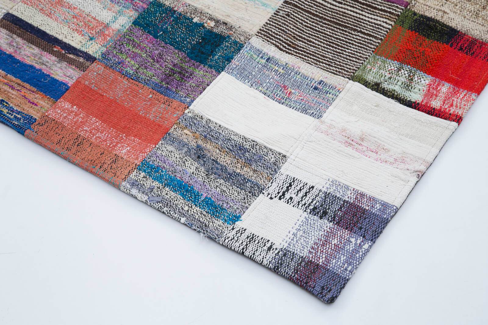 8x10 Multicolor Kilim Patchwork Rug - 30437