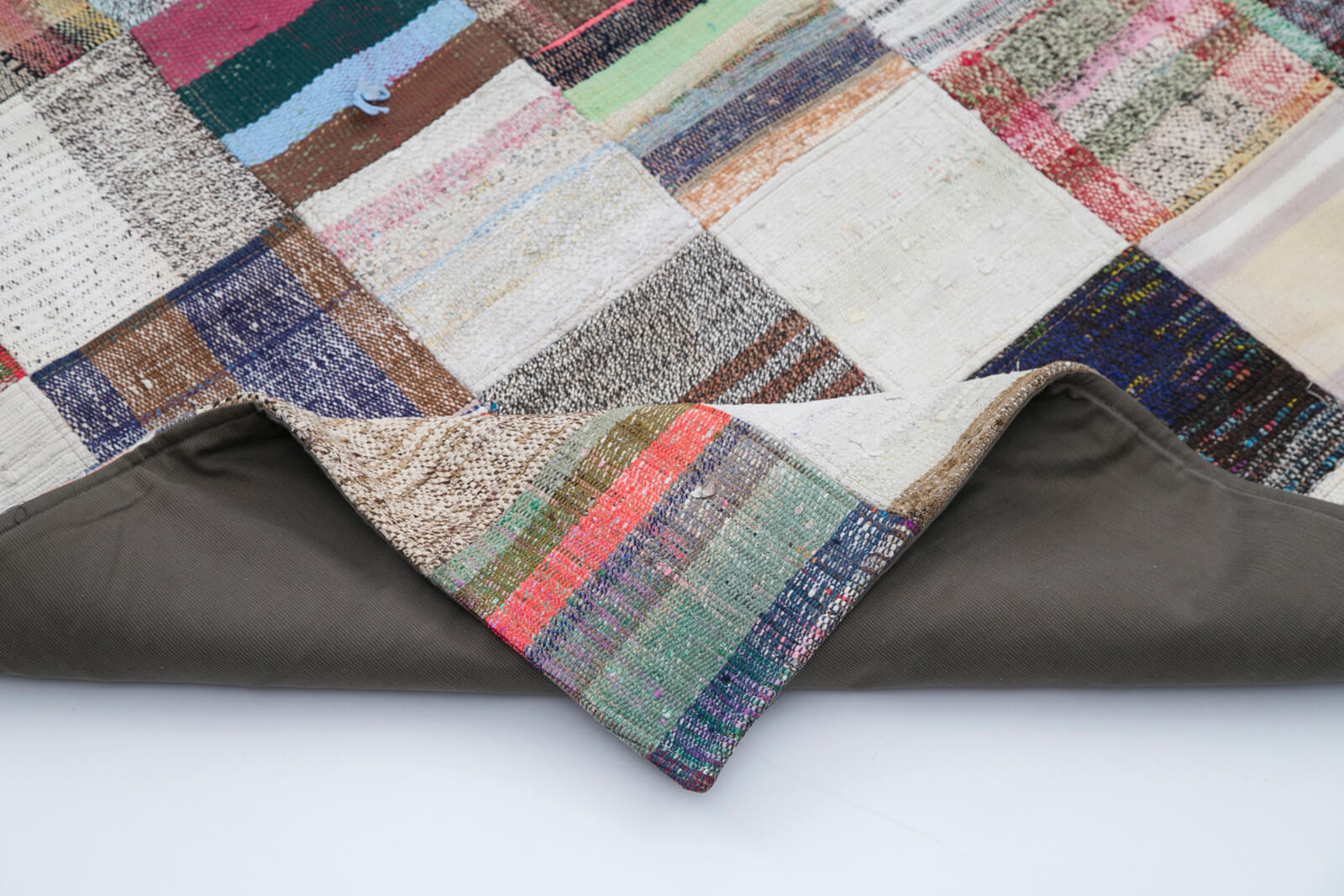 8x10 Multicolor Kilim Patchwork Rug - 30437