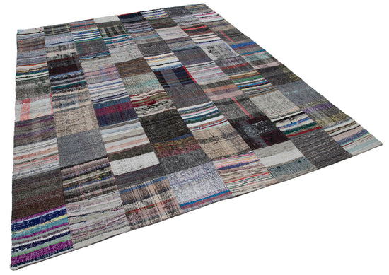 8x10 Multicolor Kilim Patchwork Rug - 30439