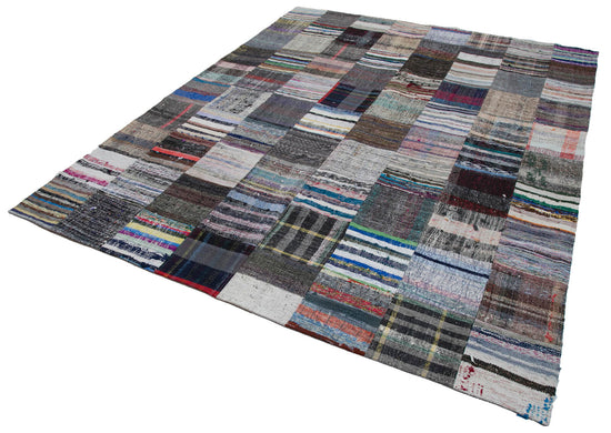 8x10 Multicolor Kilim Patchwork Rug - 30439