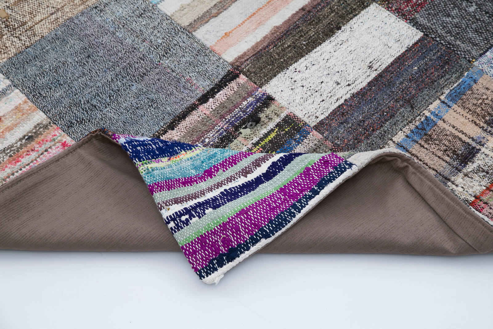 8x10 Multicolor Kilim Patchwork Rug - 30439
