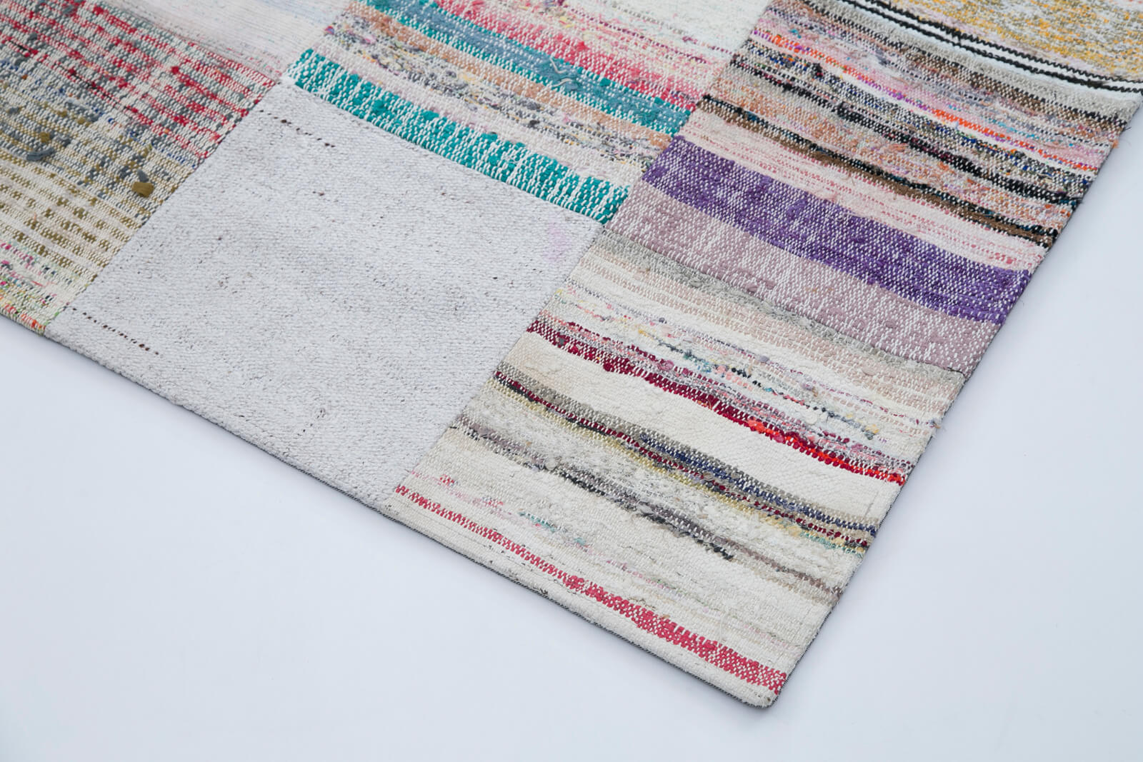 8x10 Multicolor Kilim Patchwork Rug - 30441