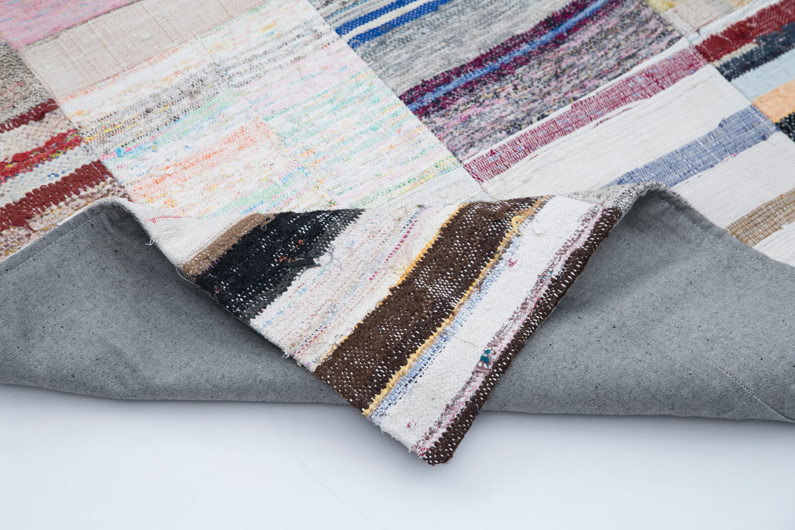 8x10 Multicolor Kilim Patchwork Rug - 30441