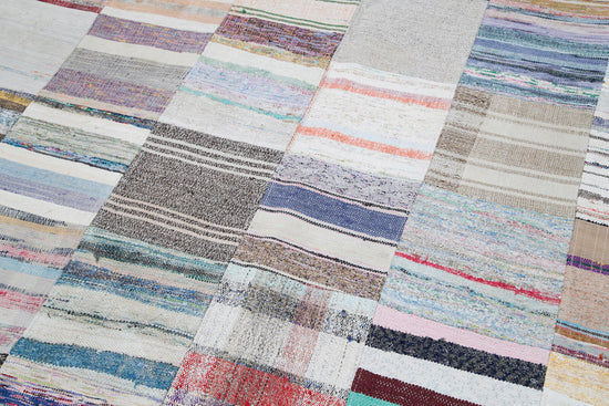 8x10 Multicolor Kilim Patchwork Rug - 30442
