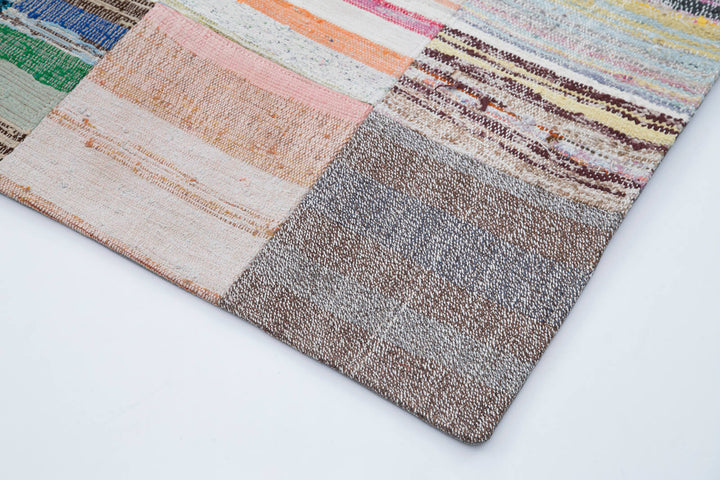 8x10 Multicolor Kilim Patchwork Rug - 30444