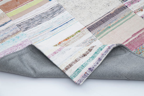 8x10 Multicolor Kilim Patchwork Rug - 30444