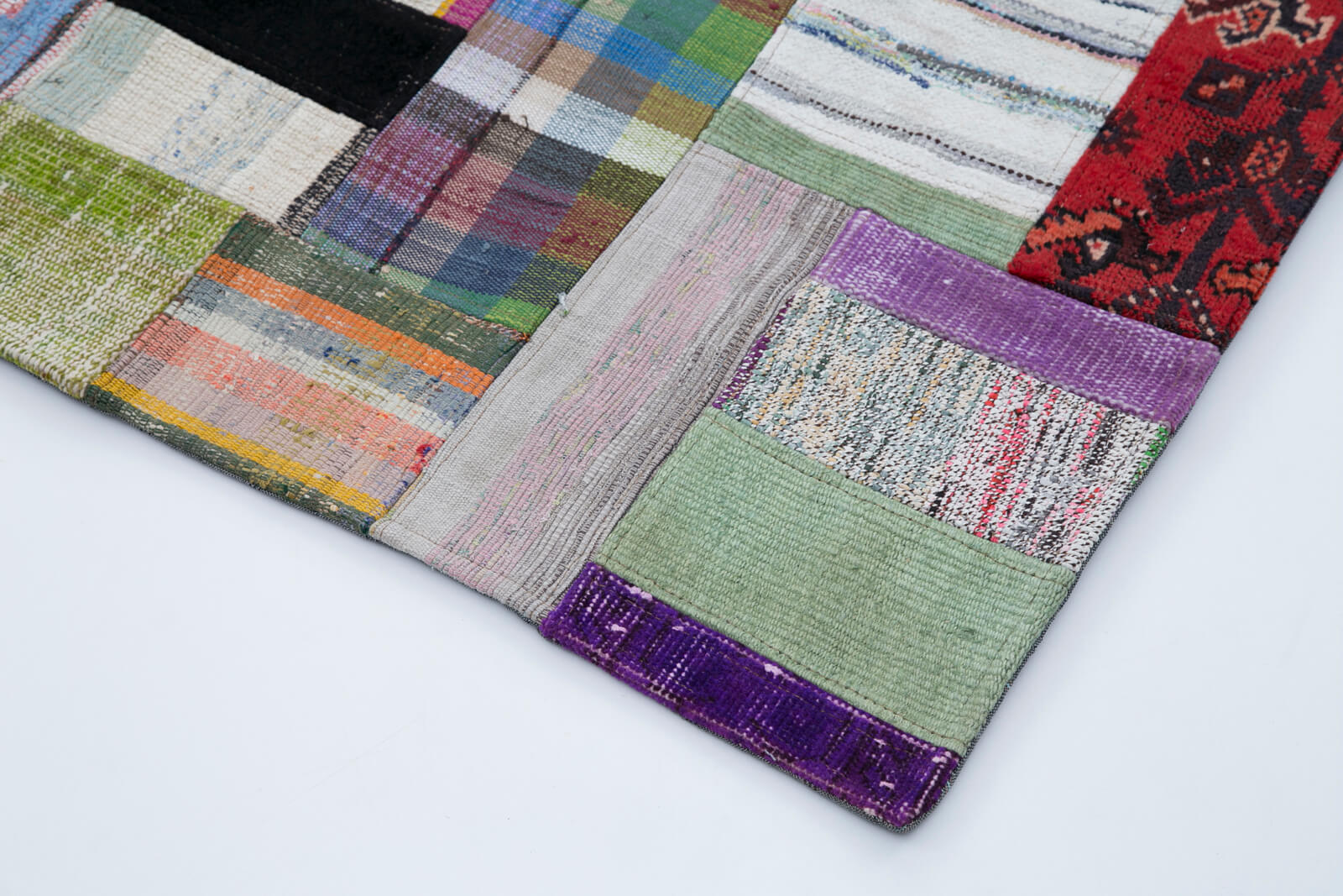 8x10 Multicolor Kilim Patchwork Rug - 30445
