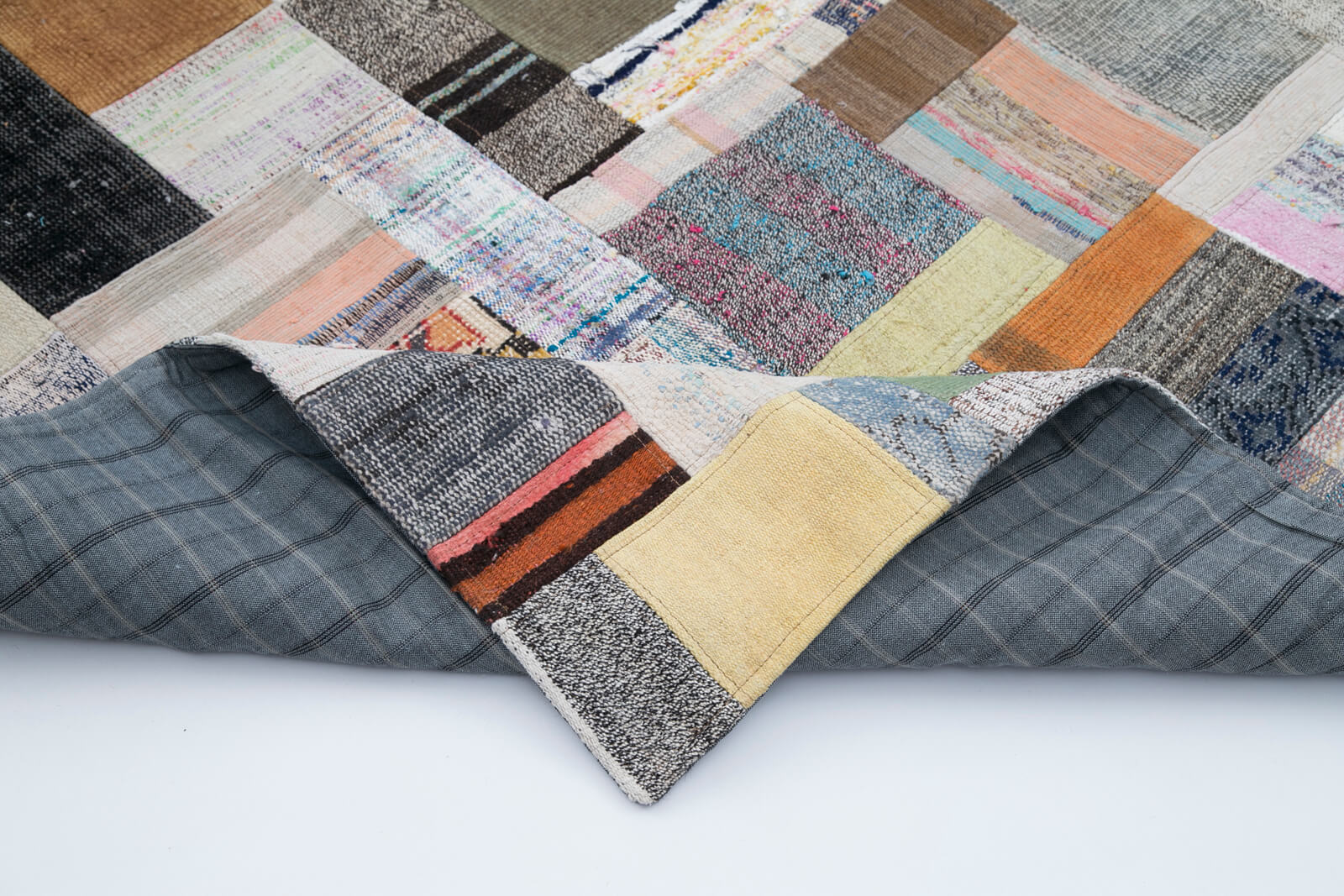 8x10 Multicolor Kilim Patchwork Rug - 30445