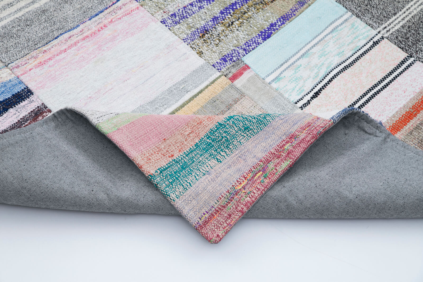 8x10 Multicolor Kilim Patchwork Rug - 30446