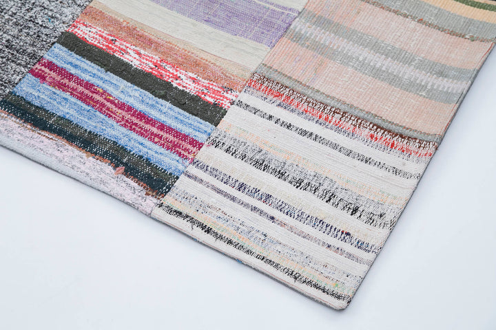 8x10 Multicolor Kilim Patchwork Rug - 30447