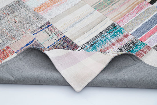 8x10 Multicolor Kilim Patchwork Rug - 30447