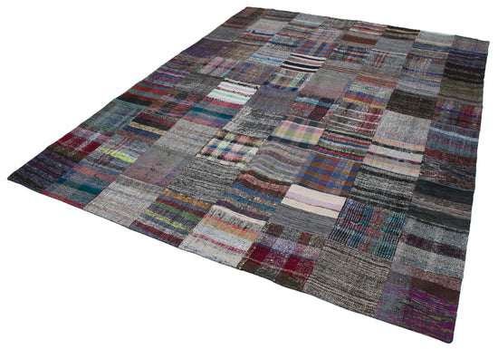 8x10 Multicolor Kilim Patchwork Rug - 30448