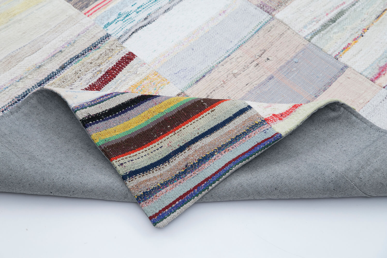 8x10 Multicolor Kilim Patchwork Rug - 30449