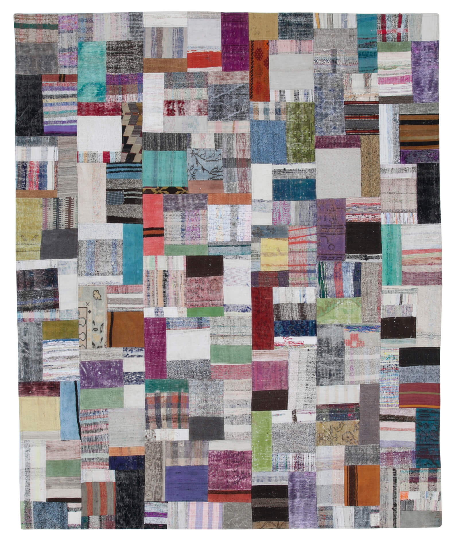 8x10 Multicolor Kilim Patchwork Rug - 30450