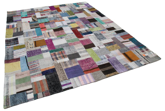 8x10 Multicolor Kilim Patchwork Rug - 30450