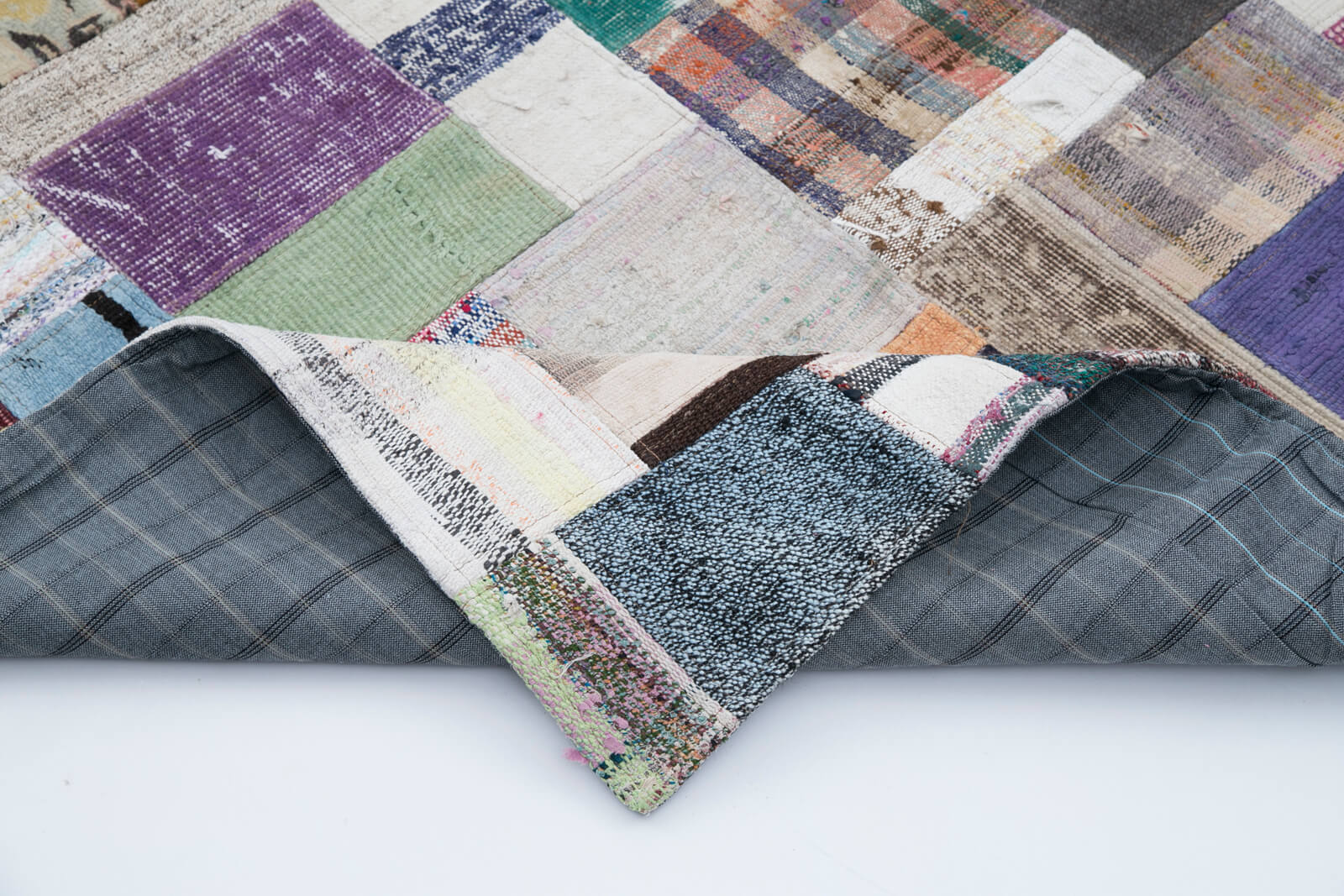 8x10 Multicolor Kilim Patchwork Rug - 30450