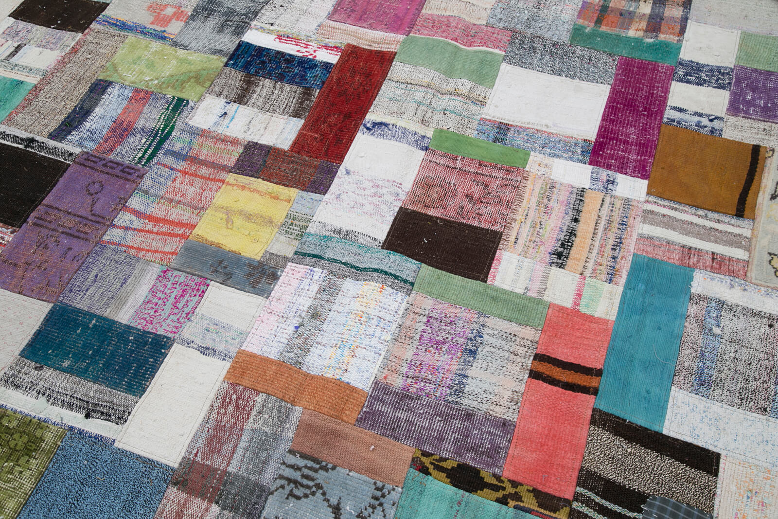 8x10 Multicolor Kilim Patchwork Rug - 30450