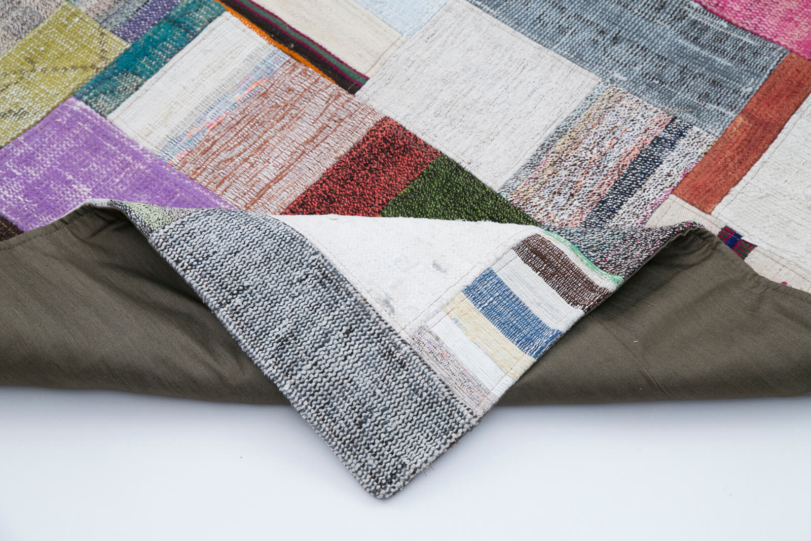 8x10 Multicolor Kilim Patchwork Rug - 30454