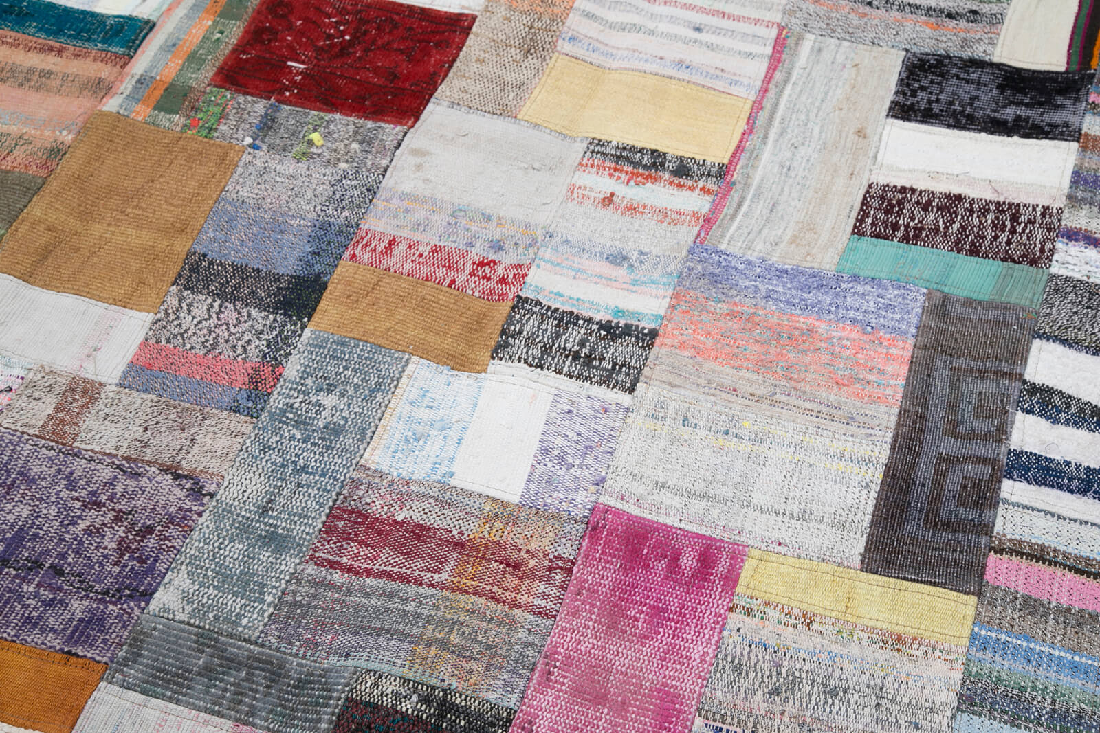8x10 Multicolor Kilim Patchwork Rug - 30454