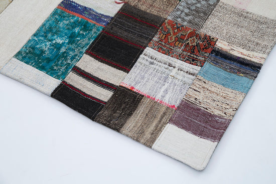 8x10 Multicolor Kilim Patchwork Rug - 30455